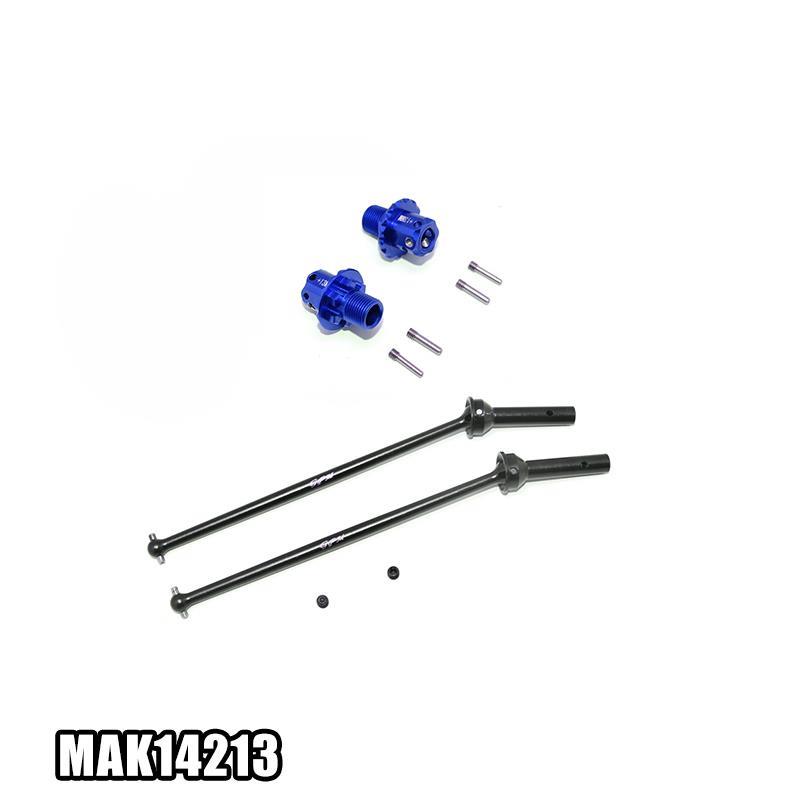 ARRMA KRATON OUTCAST 45#加硬钢前CVD万向节+加宽13mm六角结合器