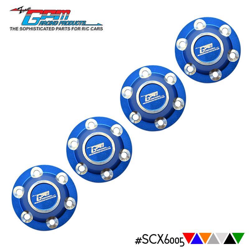 AXIAL 1/6 SCX6 JEEP JLU WRANG LER 4WD铝合金防松轮锁/银边款