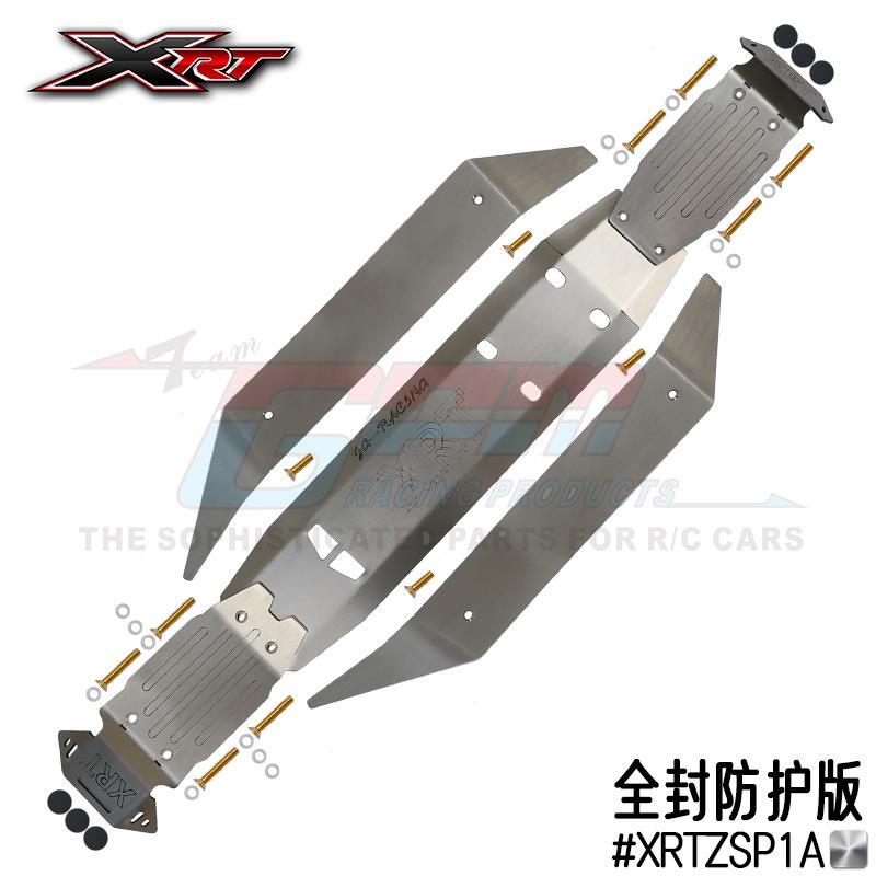 TRAXXAS 1/6  XRT 8S不锈钢升级 底盘装甲 中底加强 防护（全防款