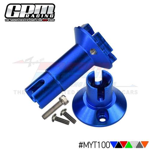 GPM FOR AXIAL YETI JR AX90052 铝合金后波箱直轴杯叉套装-套