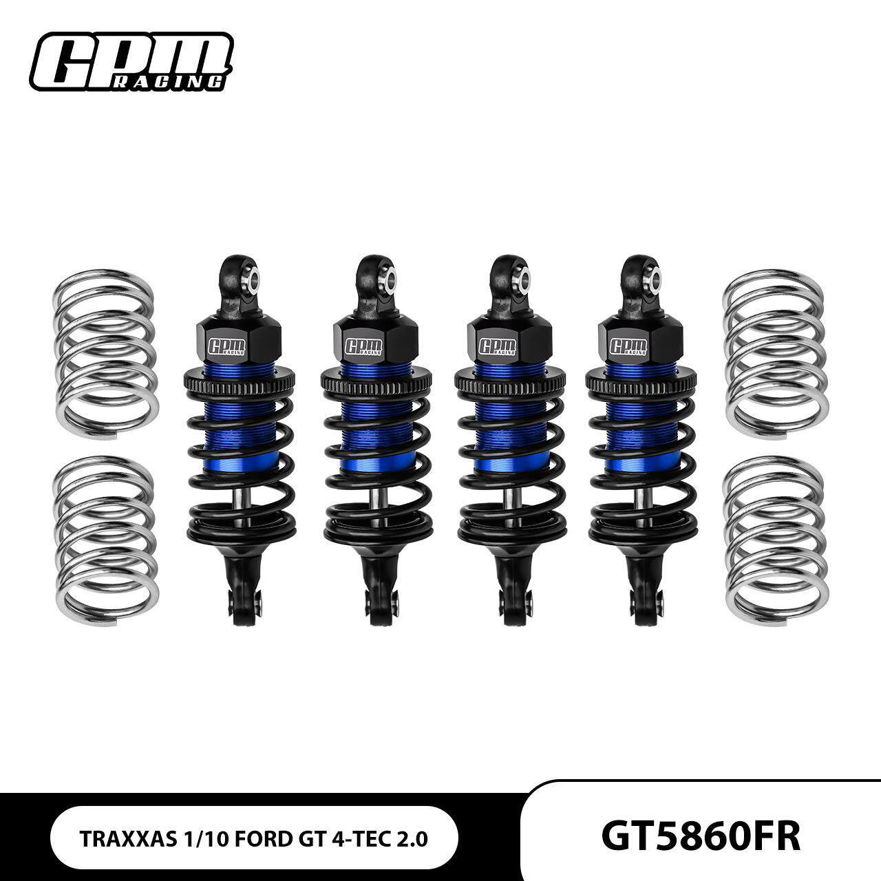 TRAXXAS FORD GT 4-TEC 2.0铝合金前后避震套装(前58mm+后60mm)