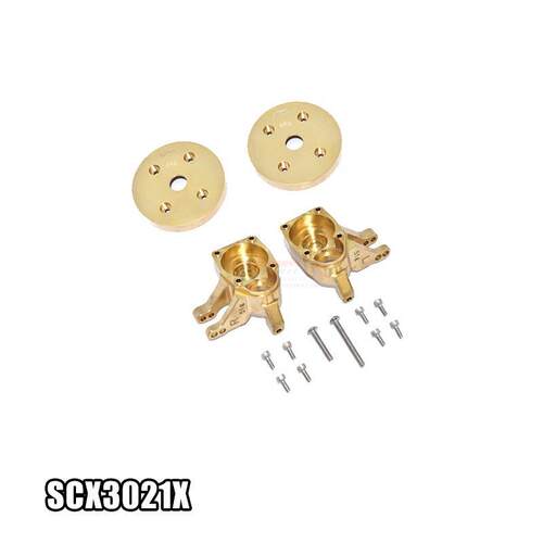 Axial AXI03007 SCX10 III Jeep 铜材质负重款前转向杯整套