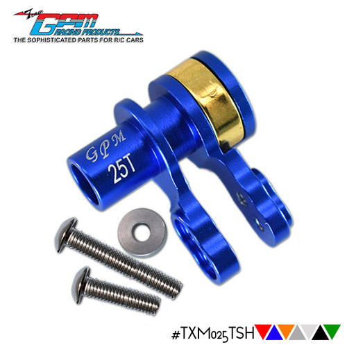 TRAXXS-1/5 X-MAXX 8S MONSTER TRUCK铝合金弹簧式卸力保护舵机臂