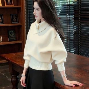 东莞大朗不起球正品高领毛衣针织衫女装广州十三行上衣义乌打底衫