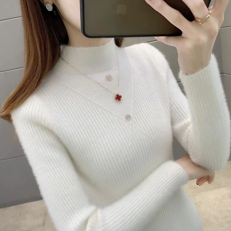 不起球大朗打底针织衫直销新款工厂正*东莞女外套义乌高档毛衣