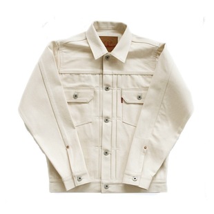 赤耳白牛仔夹克 14.5OZ UNWASH 阿美咔叽 cdp C.D.P. CDP 507XX