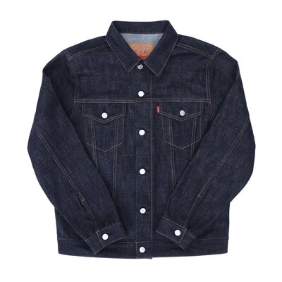 原色赤耳复古阿美咔叽牛仔夹克