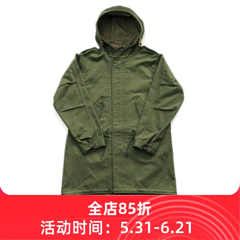 C.D.P. M51 parka 战壕风衣  长款鱼尾风衣外套 美式复古 军事风