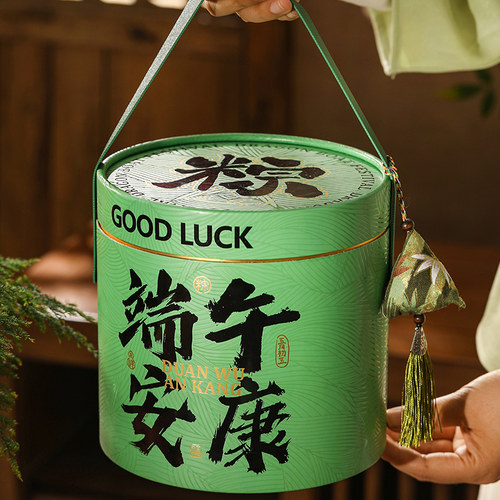 珠联璧盒端午礼盒空盒定制抱抱桶