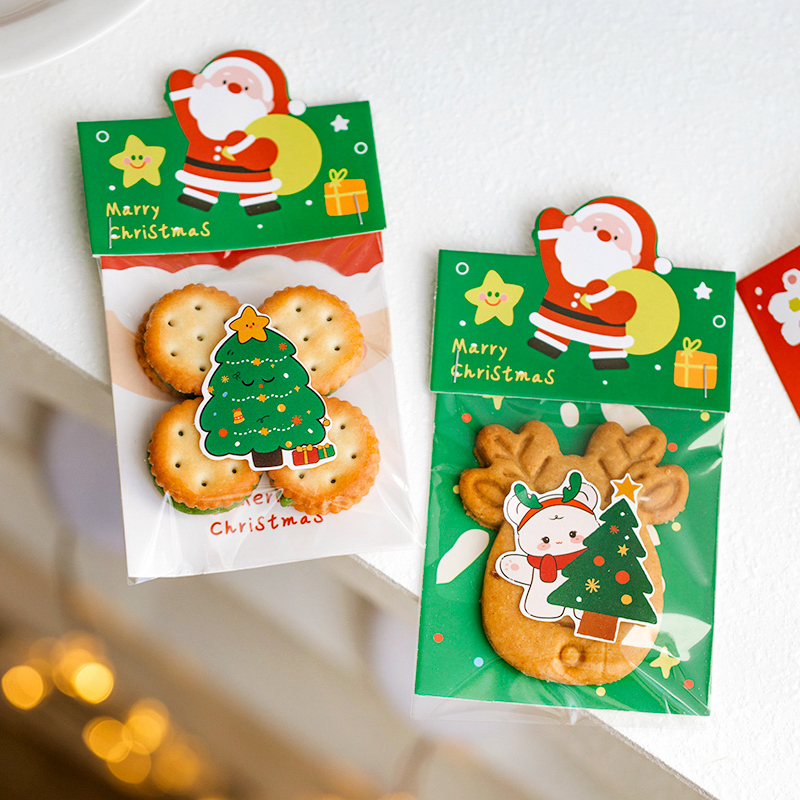 珠联璧盒圣诞节卡头包装袋页眉