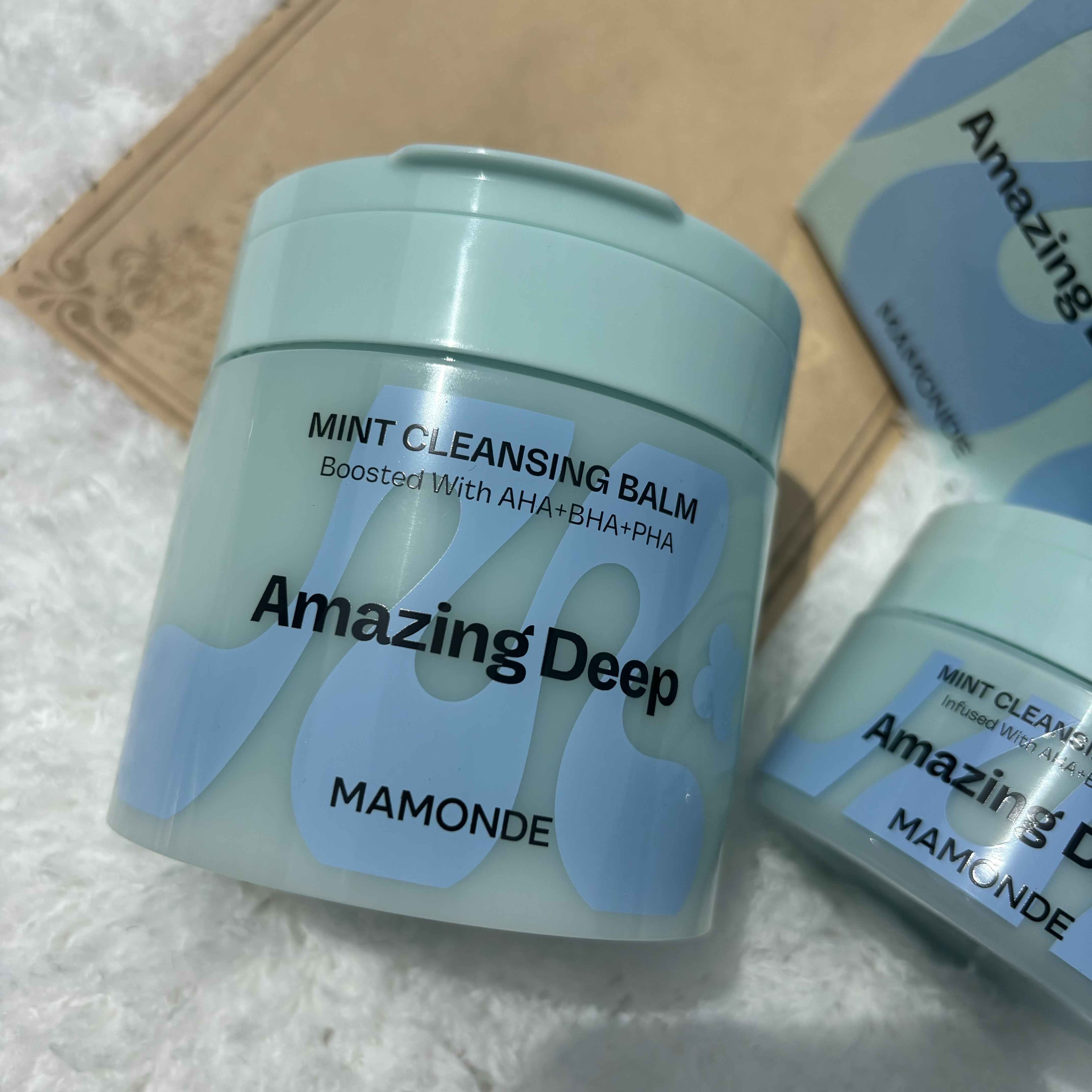 梦妆mamonde薄荷卸妆膏深层清洁舒缓薄荷味卸妆乳温和清洁面部