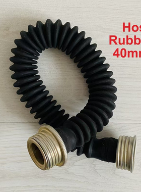 苏联俄罗斯防毒面具PMG原装波纹软管全新黑色橡胶40MM导气管