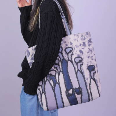 无则艺I这家的布包很艺术I限量款行者小众印花时尚行者大挎包