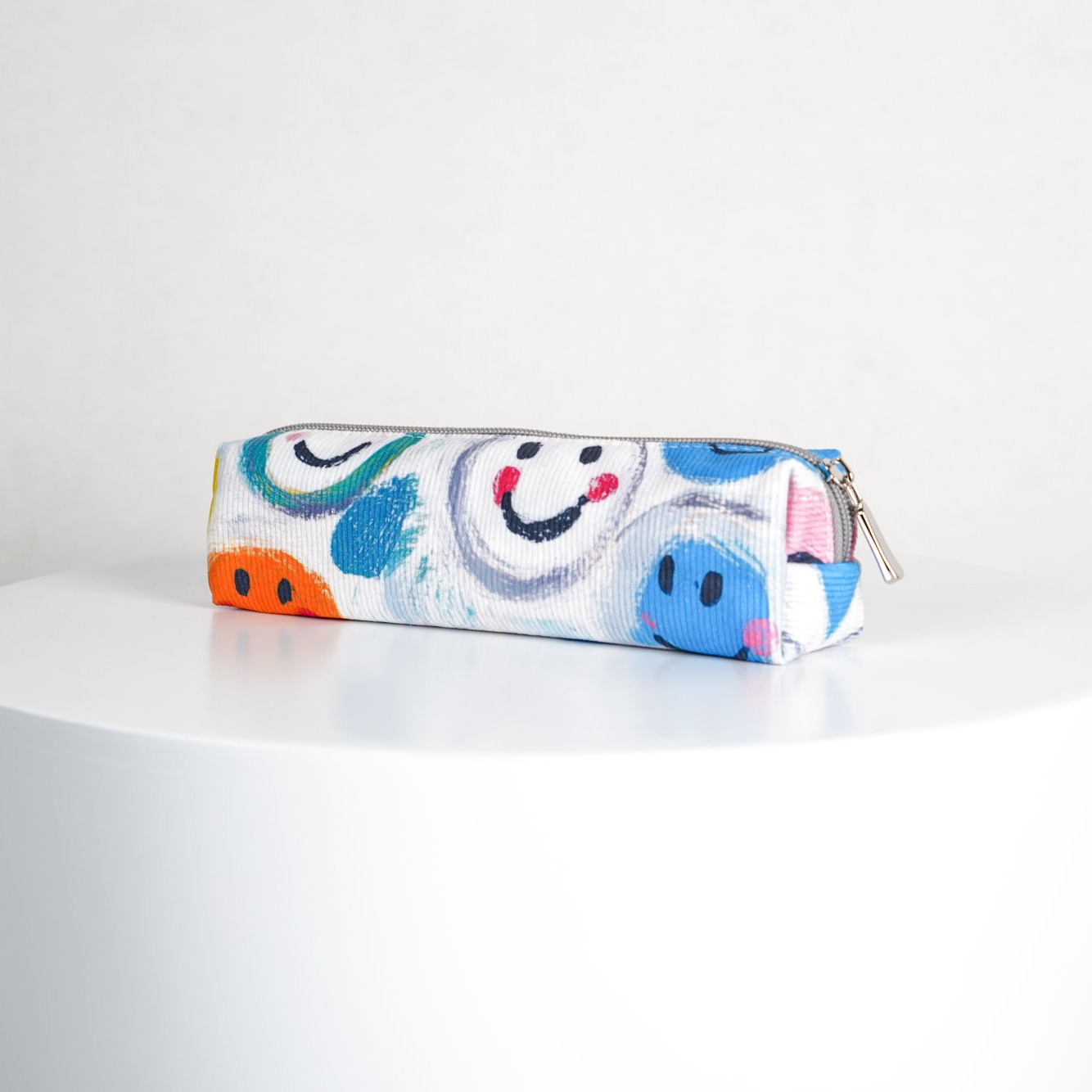 无则艺【笔袋】原创学生收纳包办公笔袋包印花时尚简约百搭笑脸,箱包皮具/热销女包/男包,单肩包,淘宝优惠券,粉丝福利购,淘宝优惠卷