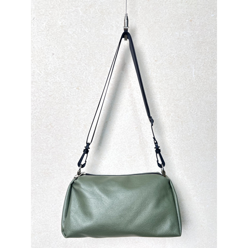 无则艺【馒头包】科技布军绿色时尚休闲单肩潮流文艺斜挎小包纯色,箱包皮具/热销女包/男包,单肩包,淘宝优惠券,粉丝福利购,淘宝优惠卷