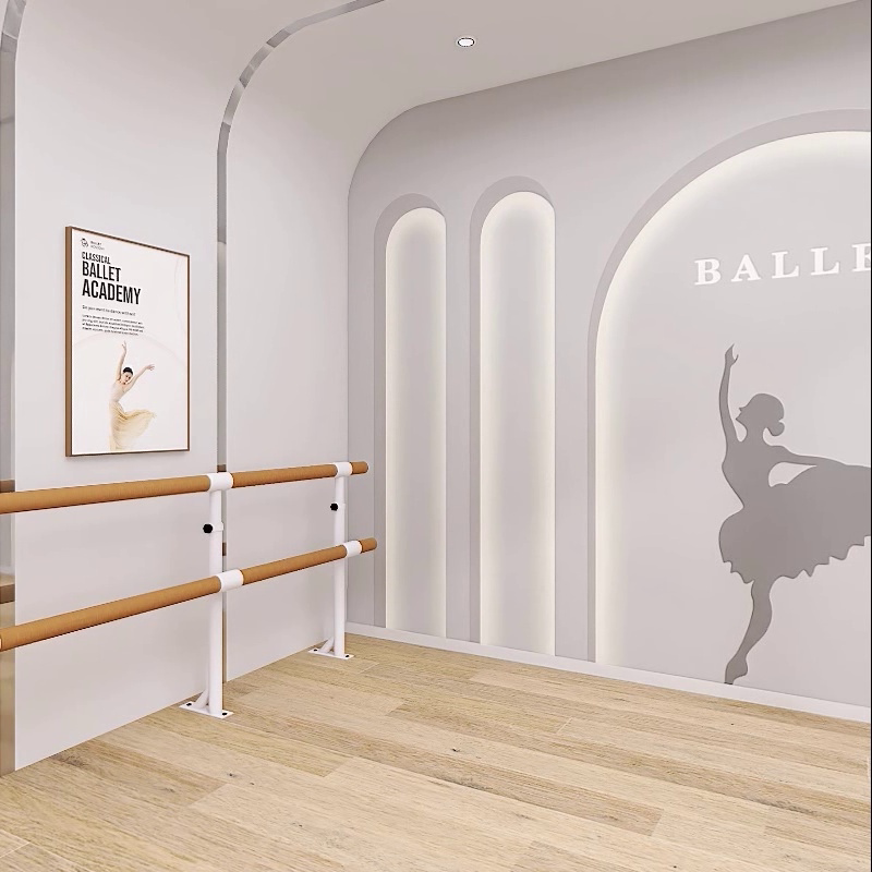 瑜伽馆舞蹈室前台背景墙纸少儿艺术培训机构壁纸3d钢琴室装饰壁画