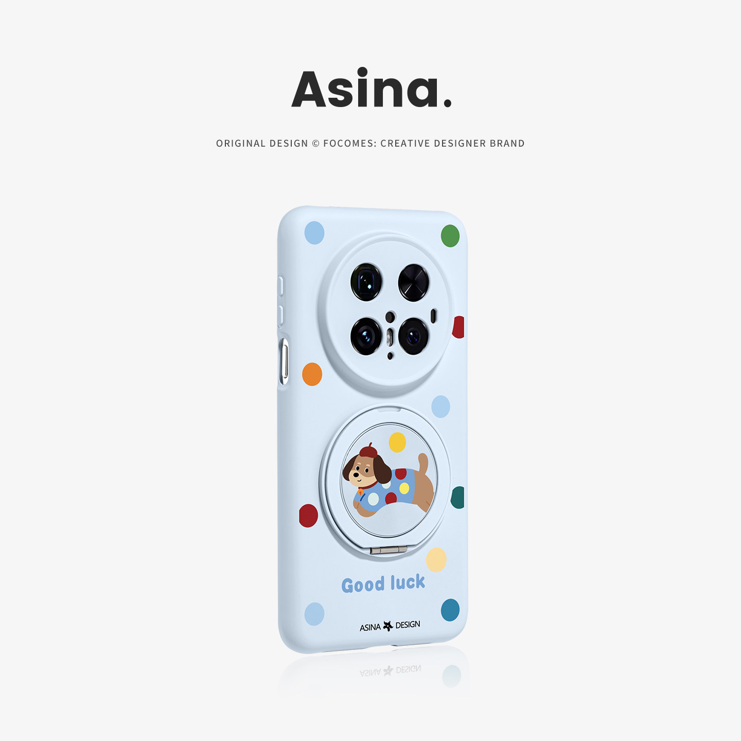 腊肠狗波点适用华为Mate80Promax手机壳磁吸带支架Pura70新款mt60por+支点保护套p80液态硅胶Bo3高级感全包