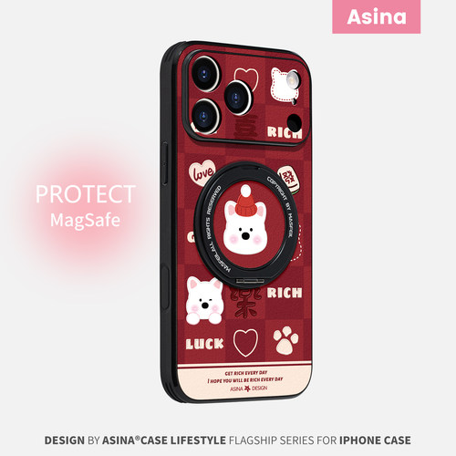 可旋转磁吸支架  镜头全包