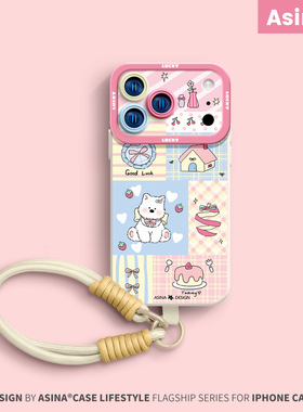 甜点拼贴适用苹果17Promax手机壳新款iPhone16Pro液态硅胶ip13保护套15超薄网红12可爱软全包14pm创意好看