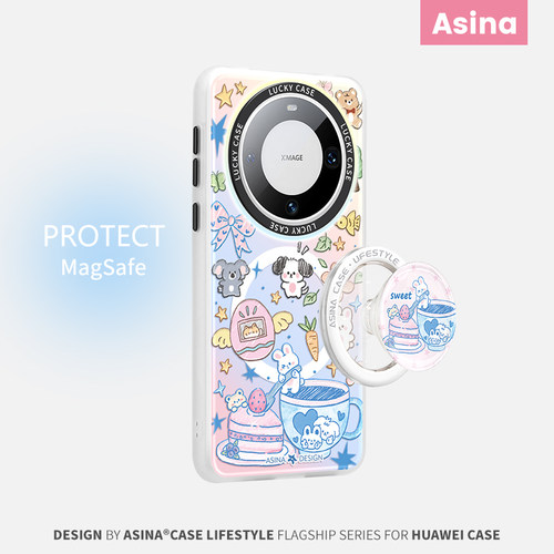 双层imd，镭射发光磁吸壳