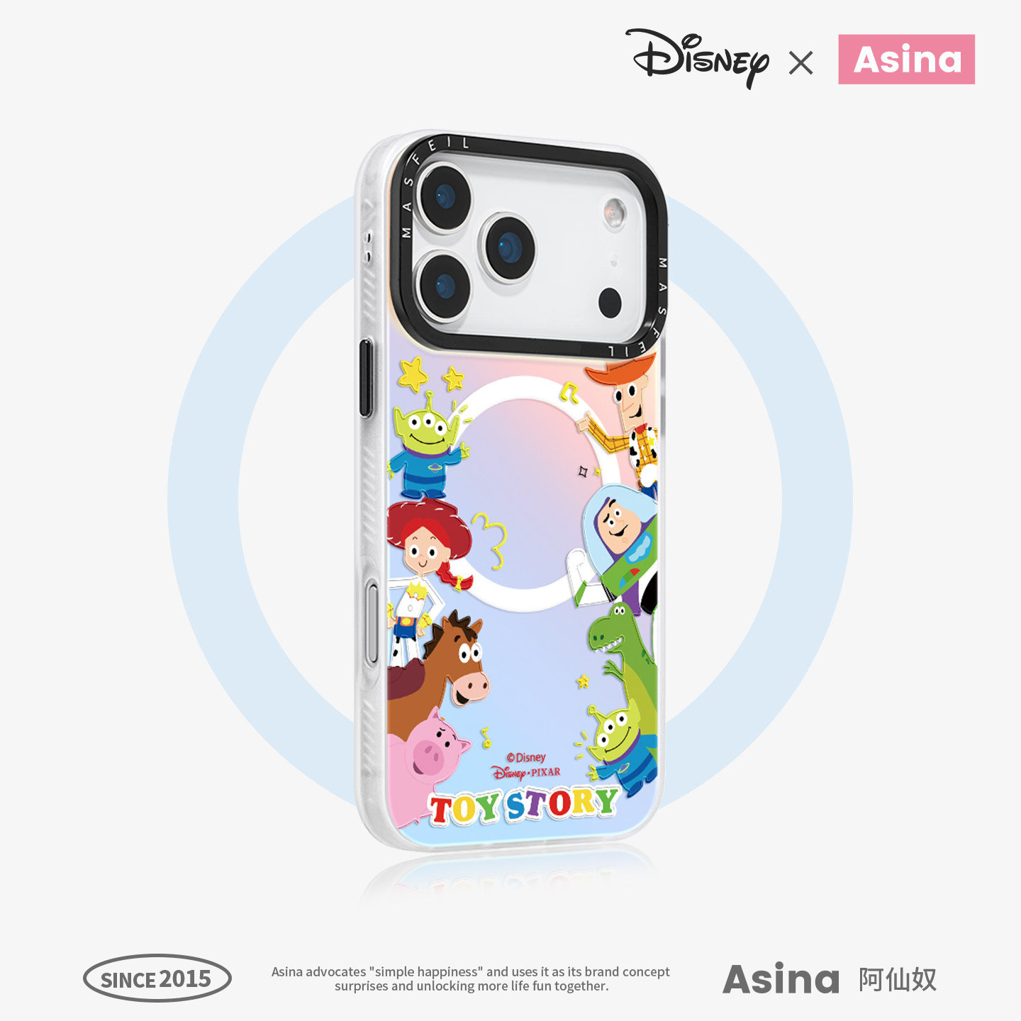 玩具特工队适用苹果17Promax手机壳15磁吸支架iPhone16Pro保护套好看迪士尼plus全包可爱14网红p13新款高级感