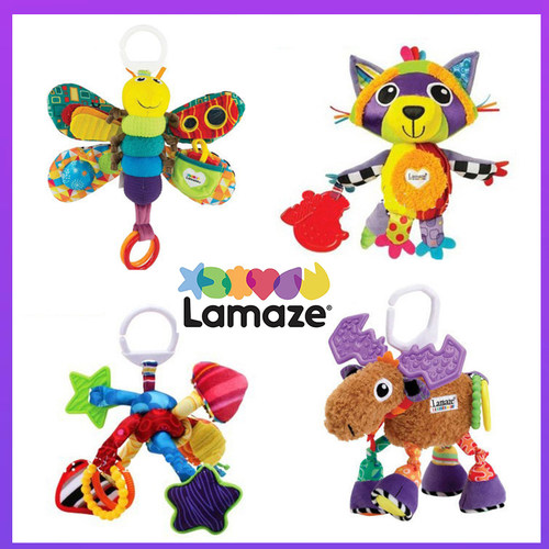 lamaze拉玛泽车床益智悬挂摇铃