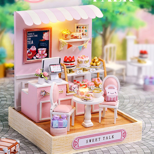 diy小屋幸福一阁微缩手工制作