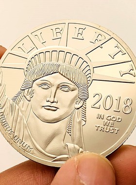 美国镀银把玩创意工艺硬币纪念章