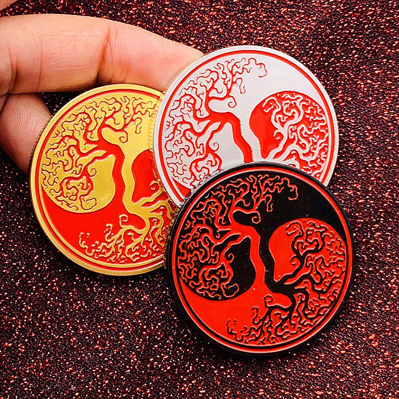阴阳纪念章四大神兽金币生命树