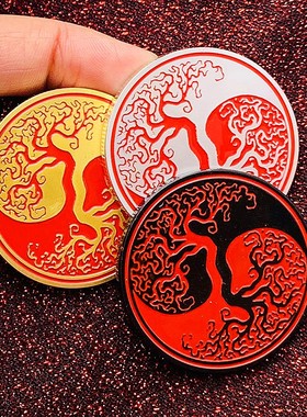 阴阳纪念章四大神兽金币生命树