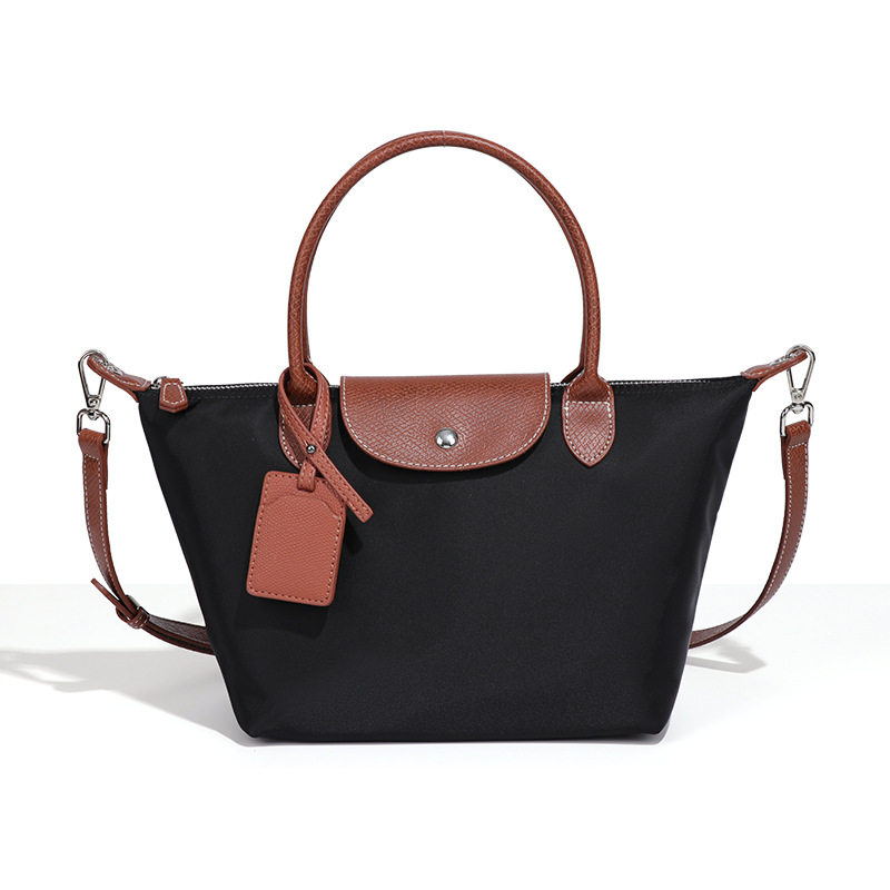 新款小号短柄手提包饺子包环保袋购物袋尼龙布包托特包单肩斜挎包