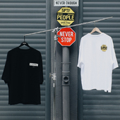 短袖 T恤TEE 口袋隐藏细节 路牌图案 清仓特价 SUPERTOFU