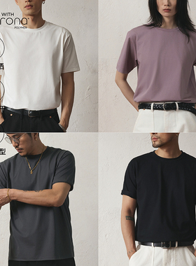 SUPERTOFU凉感舒适微弹速干 200g索罗娜 正肩版型 短袖T恤 SS25