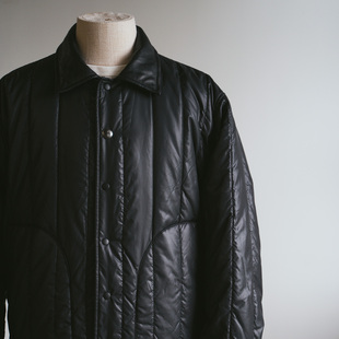 竖间保暖3M棉 花穗扣 夹克外套AW25 羊皮翻袖 SUPERTOFU羊皮拼领