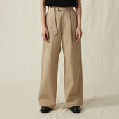 SUPERTOFU可拆卸调节腰带 SS25 Pants宽松直筒长裤 即穿即帅 Easy