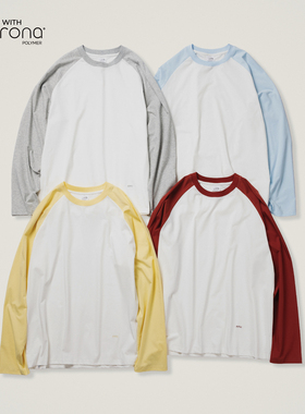 SUPERTOFU牛角袖 防紫外线 拼色基础百搭 索罗娜长袖T恤 AW25