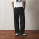 九分黑色牛仔裤 SUPERTOFU 西裤 结构腰头 13oz 竹节斜纹
