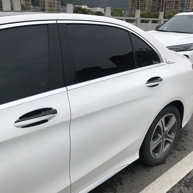 适用于新老奔驰汽车门碗拉手贴把手专用改装饰防刮保护套配件用品