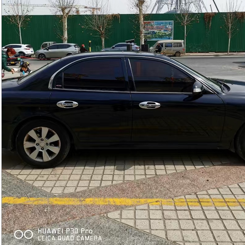 北京现代名驭专用改装饰车门拉手门碗贴老索纳塔把手门腕亮贴保护