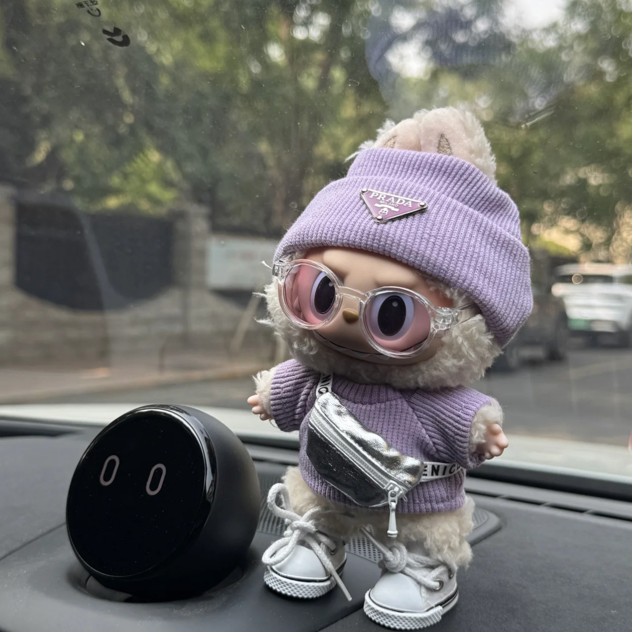 拉布布labubu可乐娃衣一代三代潮玩玩偶波点裙娃衣衣服【不含娃】