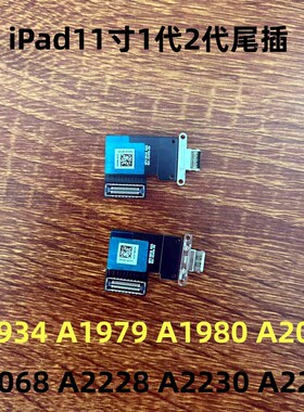 适用iPadPro11寸1代2代尾插充电口A1980 A2013 A2068 A2228尾插