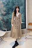 已出货2022春季新款双排扣后绑带连衣裙225-1692-P125（控178），女装连衣裙，浙宝225