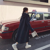 2022冬季新款牛角扣深藏青毛呢外套225-7031-P185（控268），女装毛呢外套，浙宝225