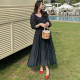 已出货2023夏季新款V领夏季连衣裙225-6620-P115（控168），女装连衣裙，浙宝225