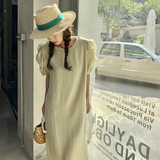 2023夏季新款淡绿色连衣裙225-6627-P105（控158），女装连衣裙，浙宝225