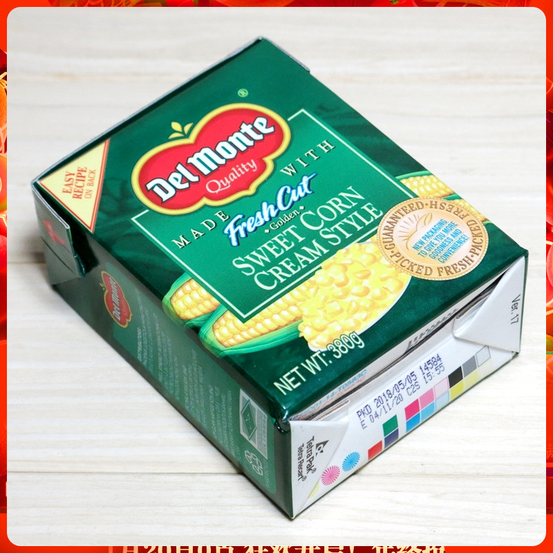 金冠卖家 港版DelMonte/地扪甜玉米羹玉米蓉 粟米羹粟米蓉 380克图片