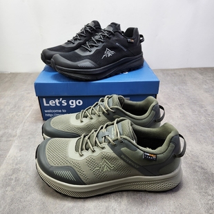 出口北美单宽脚胖脚4E宽楦徒步越野跑鞋防水防滑户外运动登山鞋男