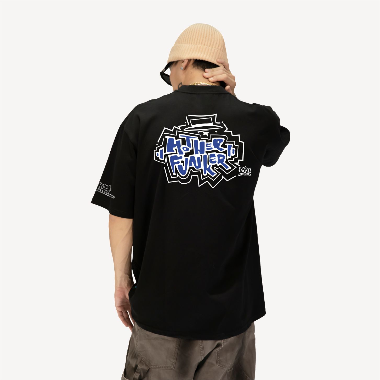 AHCN志存高远美式复古T恤