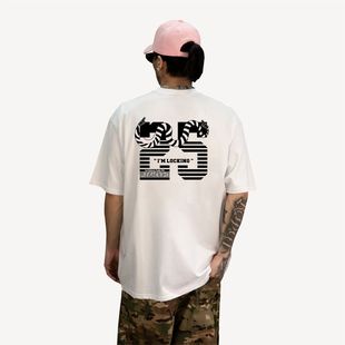 LockWingXKeeping街舞联名（2025 Lock ）黑白长短袖舒适宽松版