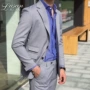 Bộ đồ com-lê của Anh Lu Sanying Anh phiên bản nam Hàn Quốc - Suit phù hợp suit nam